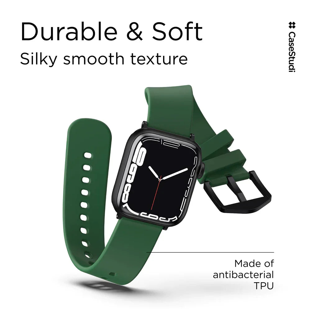 Casestudi Watch 40/41/42 Mm USL Series Strap - Green - Tashqila Casestudi Watch 40/41/42 Mm USL Series Strap - Green - Tashqila